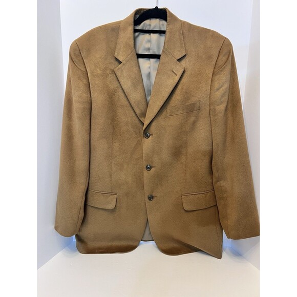 Sports Jacket Micro Suede blend. Alfani Business Casual sports coat 40R - Picture 3 of 16